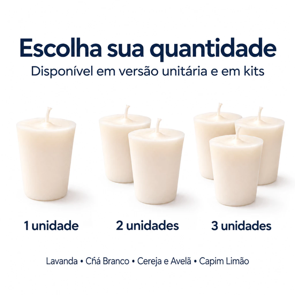 Refil aromático para luminária decorativa
