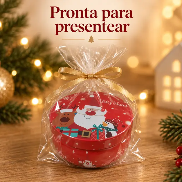 vela natal aromatica latinha